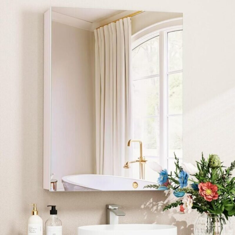 Sleek 20x26 Medical Cabinet Mirror with 20% Discount