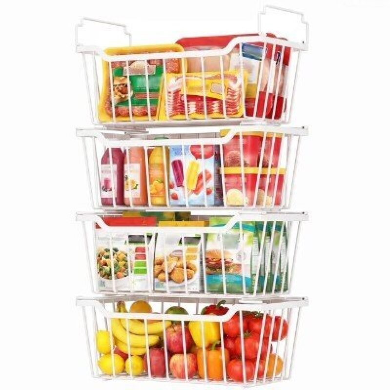 Maximize Your Freezer Space with Goovilla's 4-Piece Storage Bins