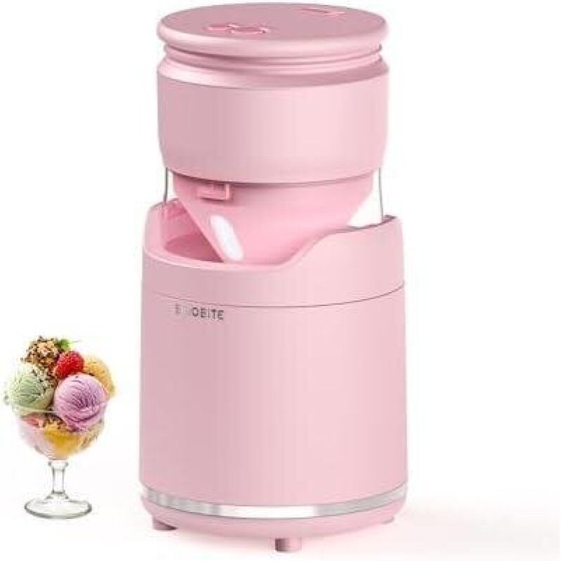 Portable Rechargeable Mini Ice Cream Maker - 50% Discount