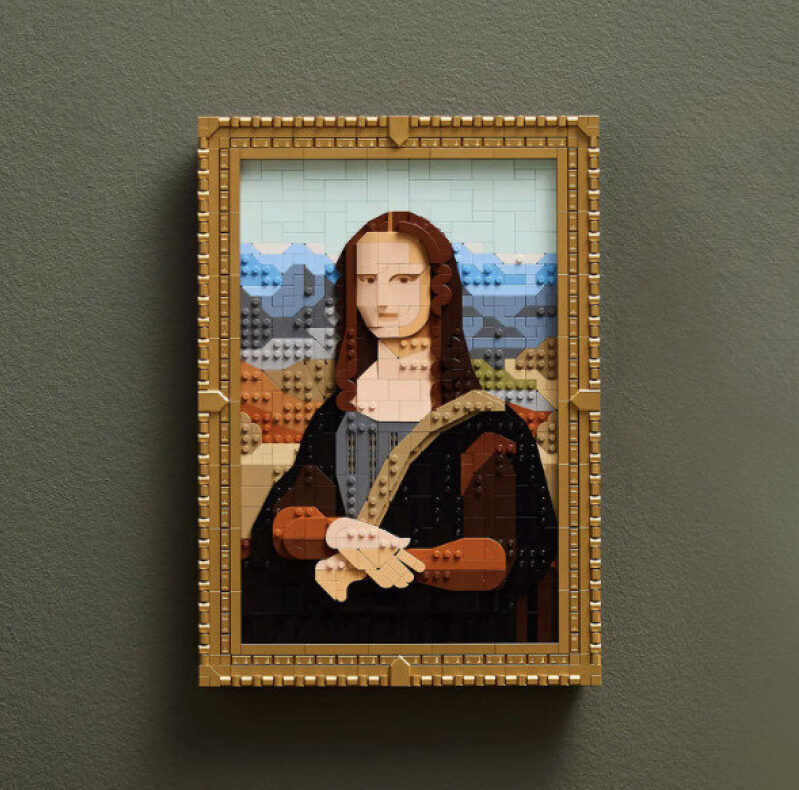 LEGO Mona Lisa Mosaic: A Masterpiece in Your Hands