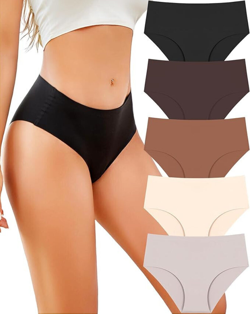 5-Pack Seamless Seamless Underwear for Women, $8.99 with Prime Free Shipping