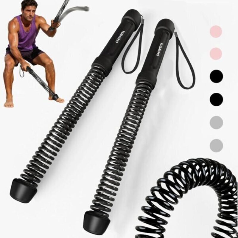 Ropeless Battle Ropes for Home Gym - Cordless Training Ropes