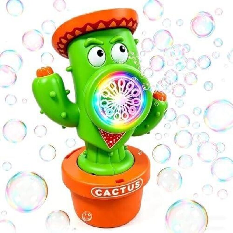 Rechargeable Musical Bubble Machine with Lights - 50% Off