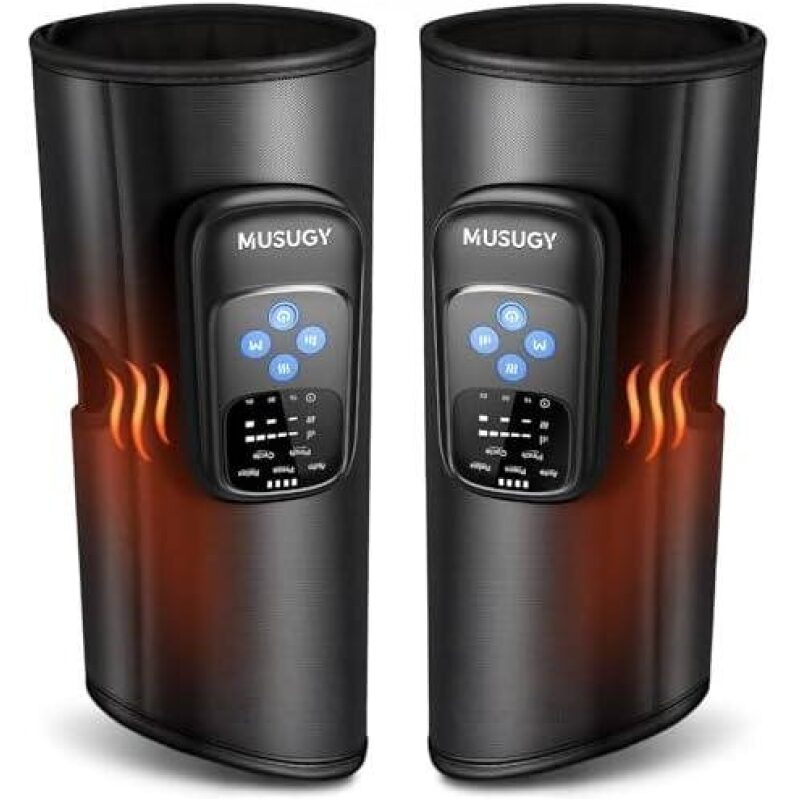 Rechargeable Cordless Calf Massager with Heat and Compression - 54% OFF