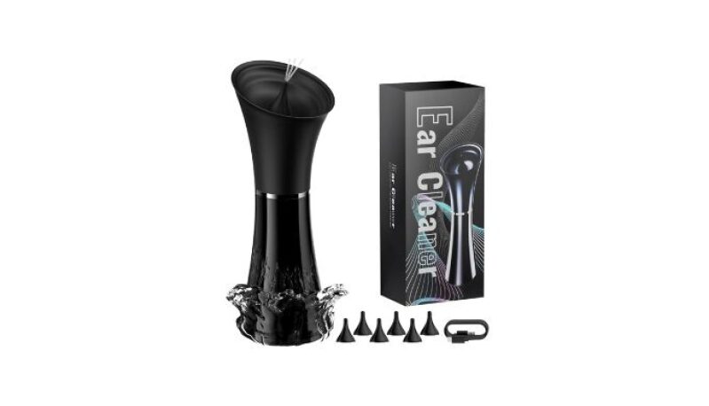Electric Ear Cleaner with IPX7, Water Powered Ear Cleaning Tool