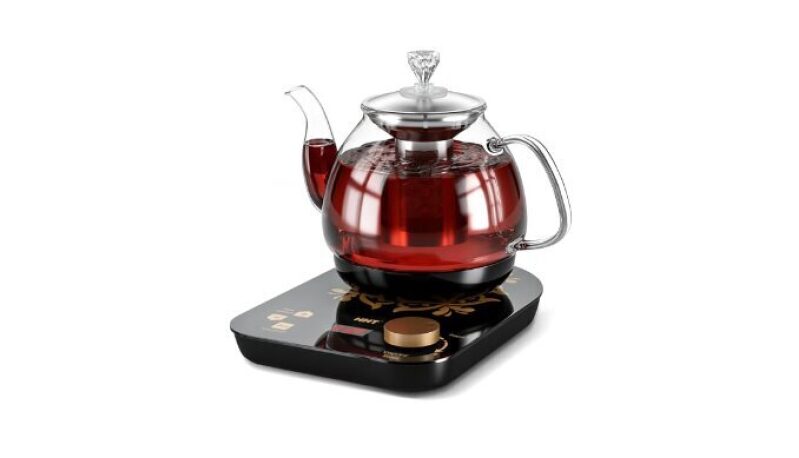 HHT Electric Tea Maker with Infuser: Precise Temperature Control for Herbal, Flower, and Fruit Teas