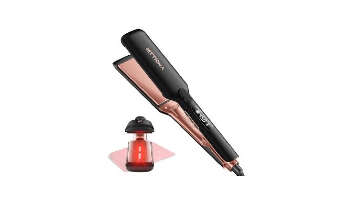 HITTIONA Professional Hair Straightener - Fast Styling & Anti-Frizz