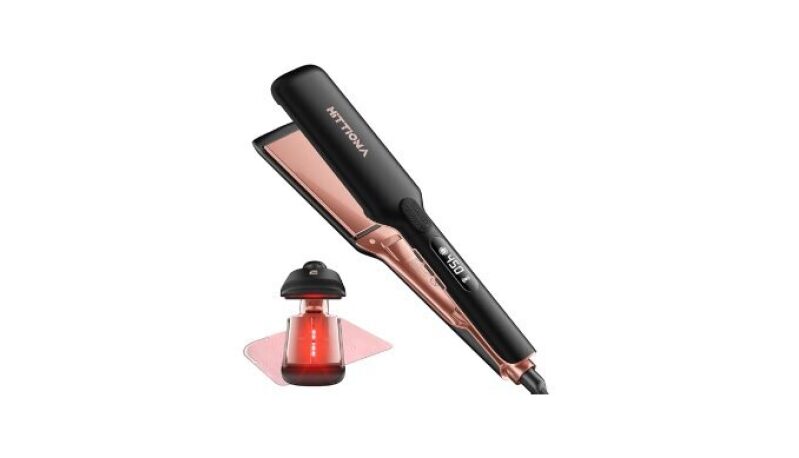HITTIONA Professional Hair Straightener - Fast Styling & Anti-Frizz