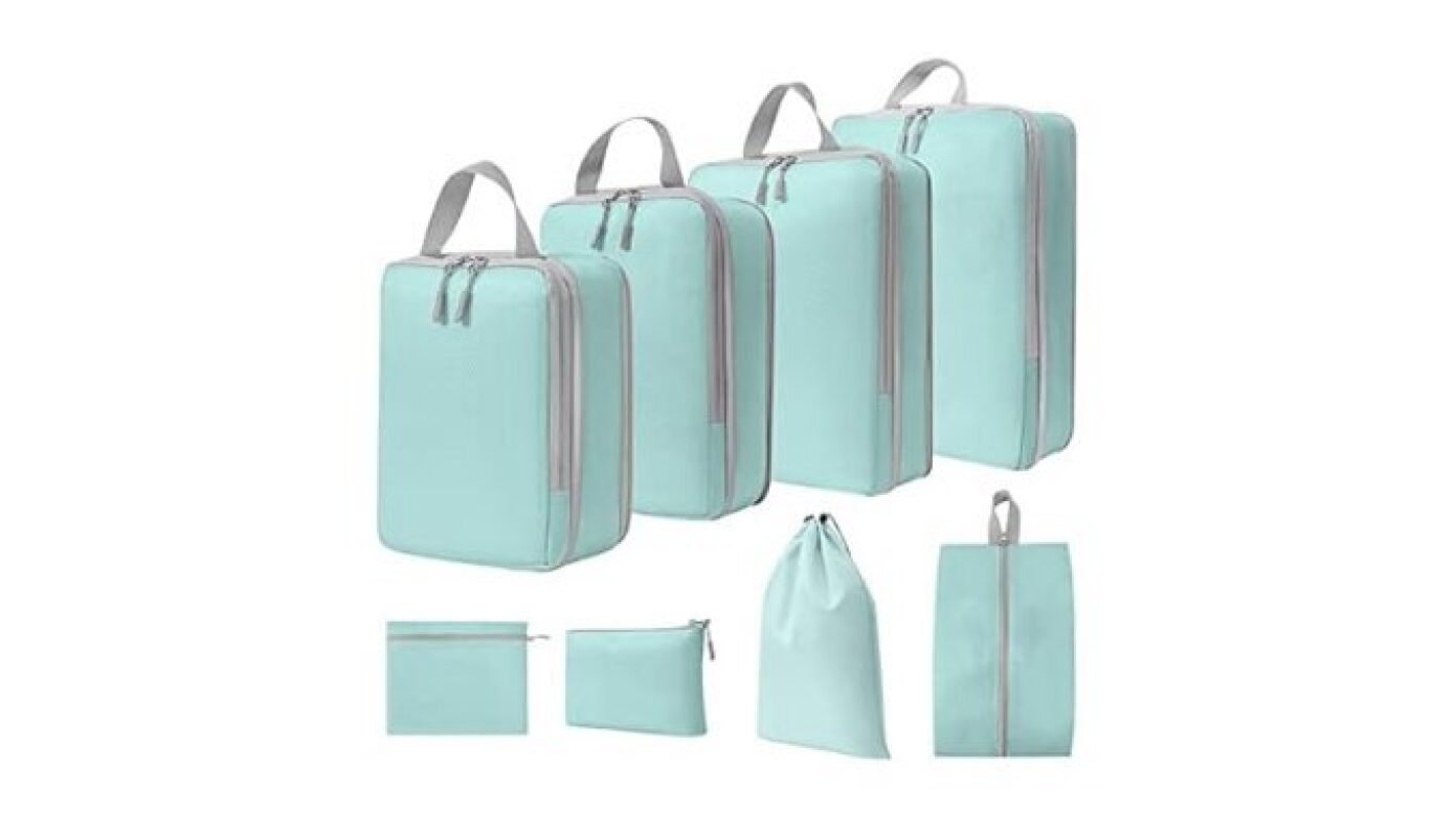 Maximize Your Packing Efficiency with Our 4/6/8 Piece Compression Travel Kit
