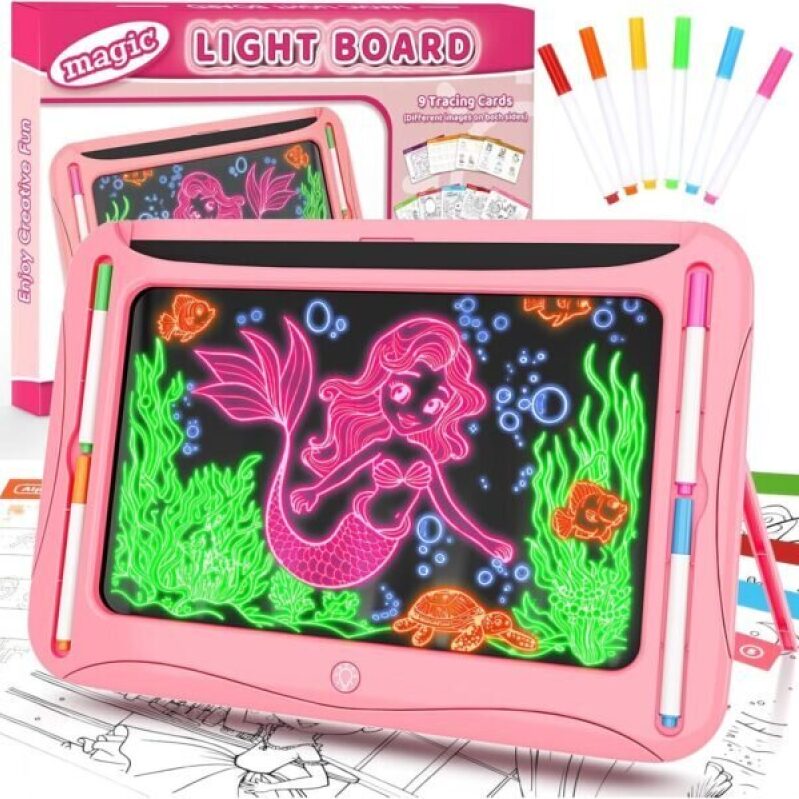 Magic Light Board LED Drawing Tablet for Kids - 50% Off