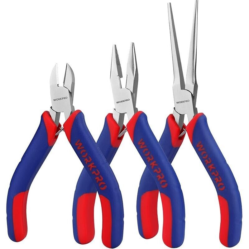 3-Piece Mini Pliers Set for Precision Work - Perfect for Delicate Tasks