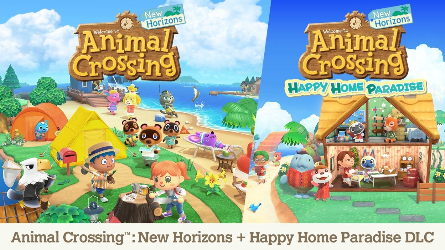 Animal Crossing: New Horizons + Happy Home Paradise Switch Digital - Ultimate Island Experience
