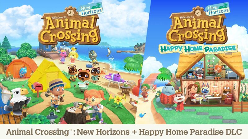Animal Crossing: New Horizons + Happy Home Paradise Switch Digital - Ultimate Island Experience