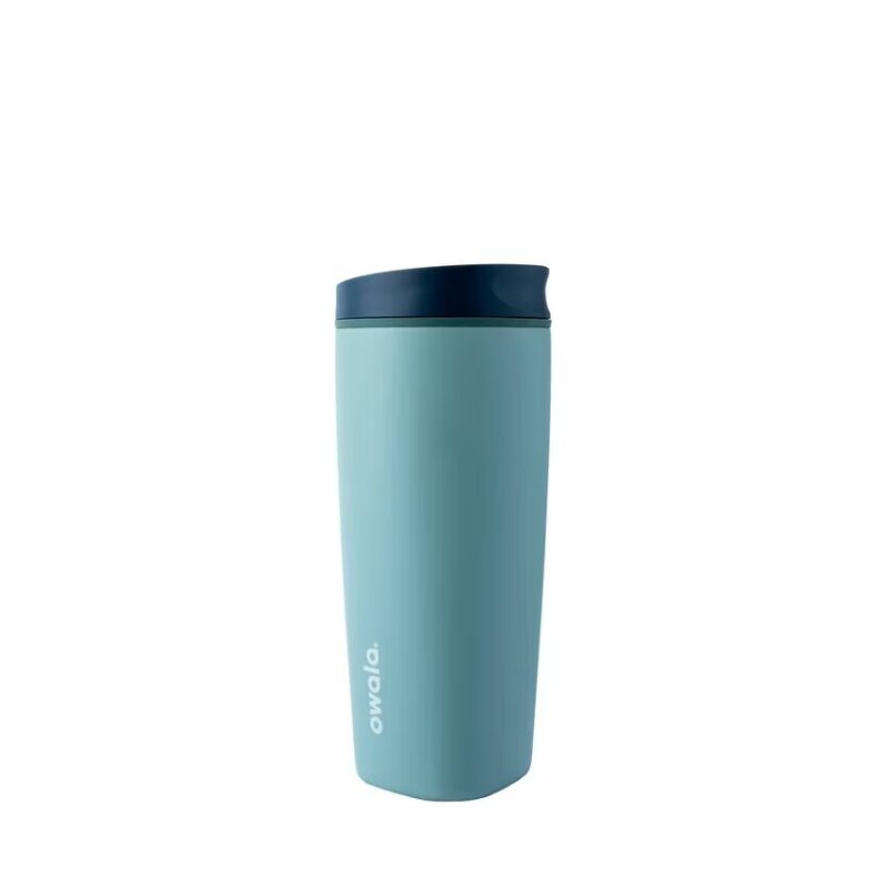 Owala 20oz Stainless Steel SmoothSip Slider Coffee Tumbler - Leakproof, Durable, and Sleek Design