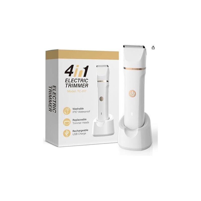 4-in-1 Electric Trimmer for All Grooming Needs