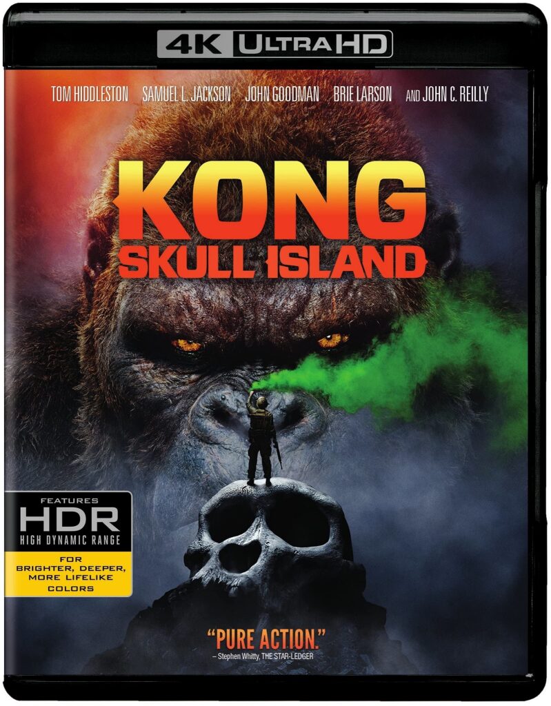 Kong: Skull Island 4K UHD + Blu-ray - High-Def Action Adventure