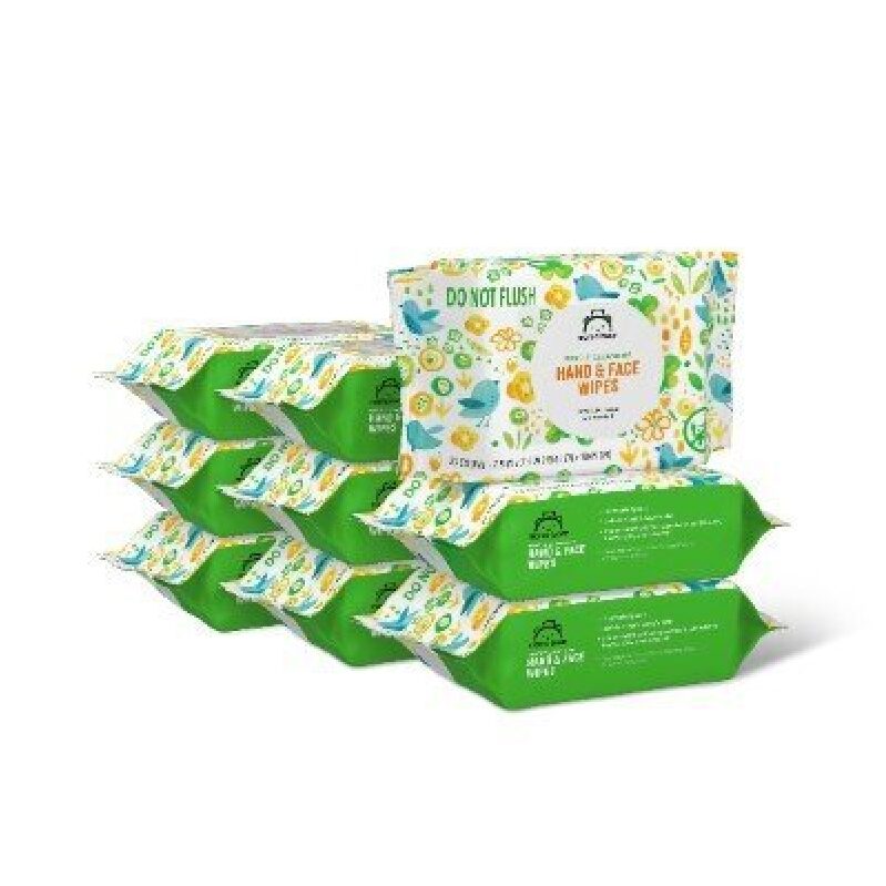 Premium Hand & Face Wipes for Babies - 180 Wipes