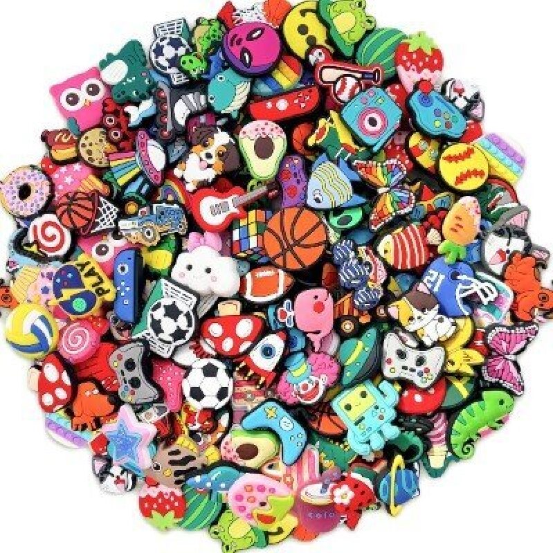 30 Piece Shoe Charms Set - Colorful and Fun Shoe Decorations