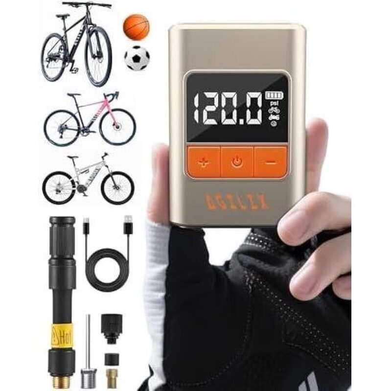Mini Bike Tire Inflator and Gauge Bundle - 60% Off