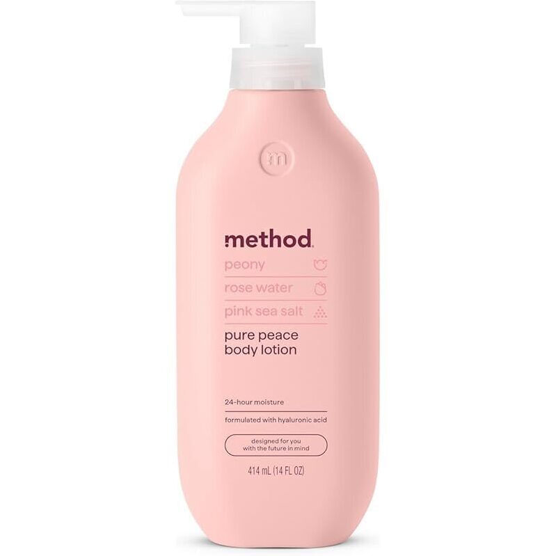 Pure Peace + Pink Sea Salt Body Lotion - 14oz