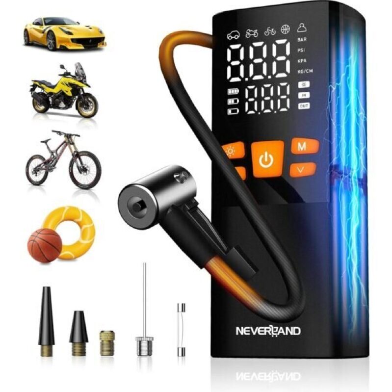 Portable Air Compressor for Tires -50% Off