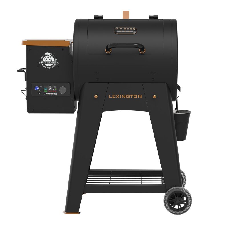 Pit Boss Lexington 500 Square Inch Wood Fired Pellet Grill - Perfect for Large Gatherings