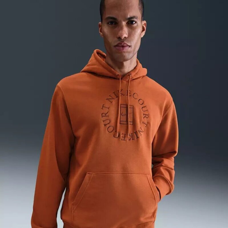 Men's NikeCourt Heritage Dri-FIT French Terry Tennis Pullover Hoodie