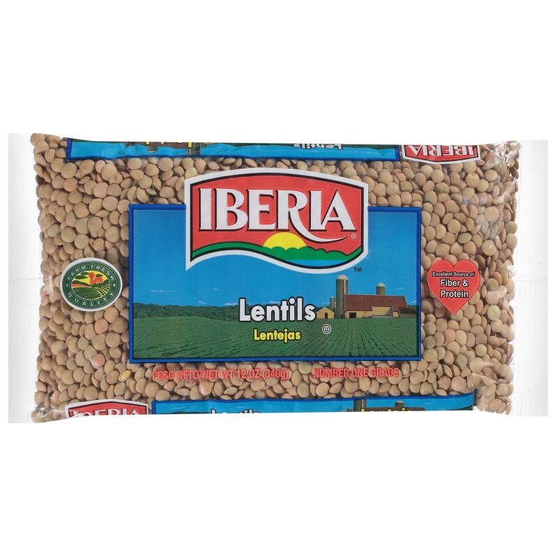 Iberia Dry Lentils 12oz - Premium Quality for Every Dish