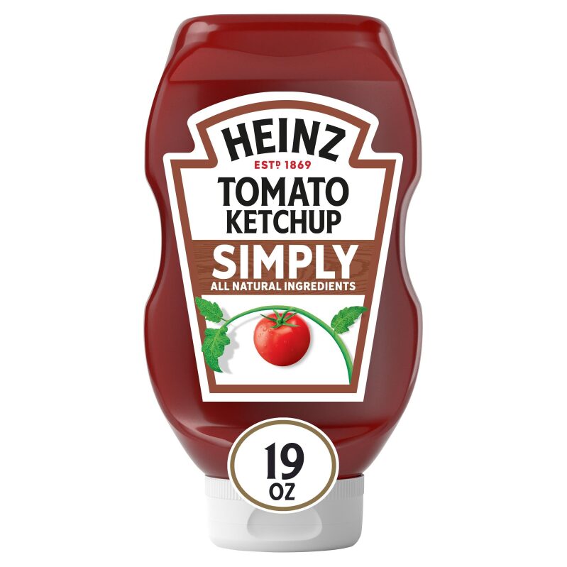 Heinz Simply Tomato Ketchup 19oz - Natural, Thick and Rich