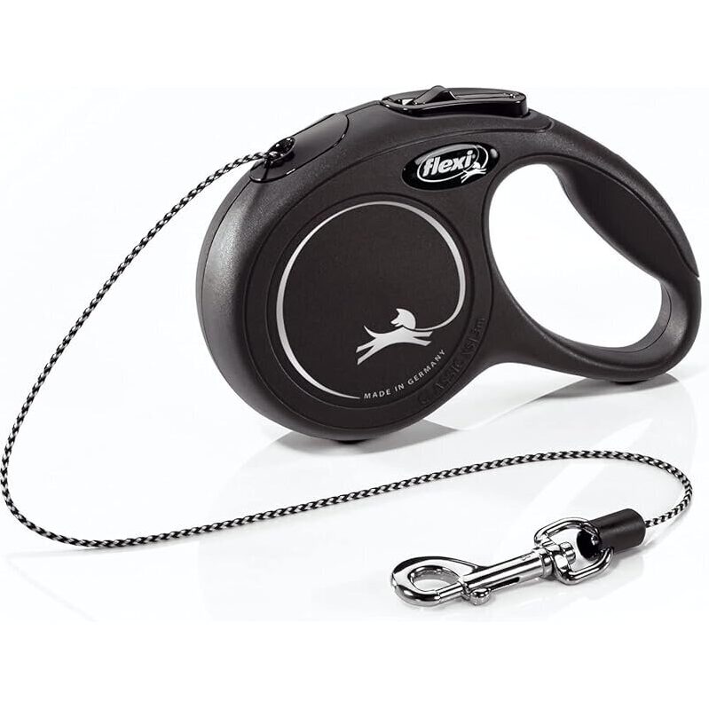 FLEXI New Classic Cord Retractable Dog Leash - 16ft