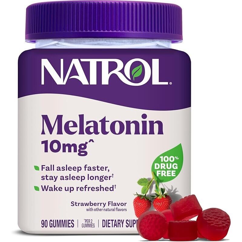 Natrol Melatonin Gummies for Sleep Support - 90 Count