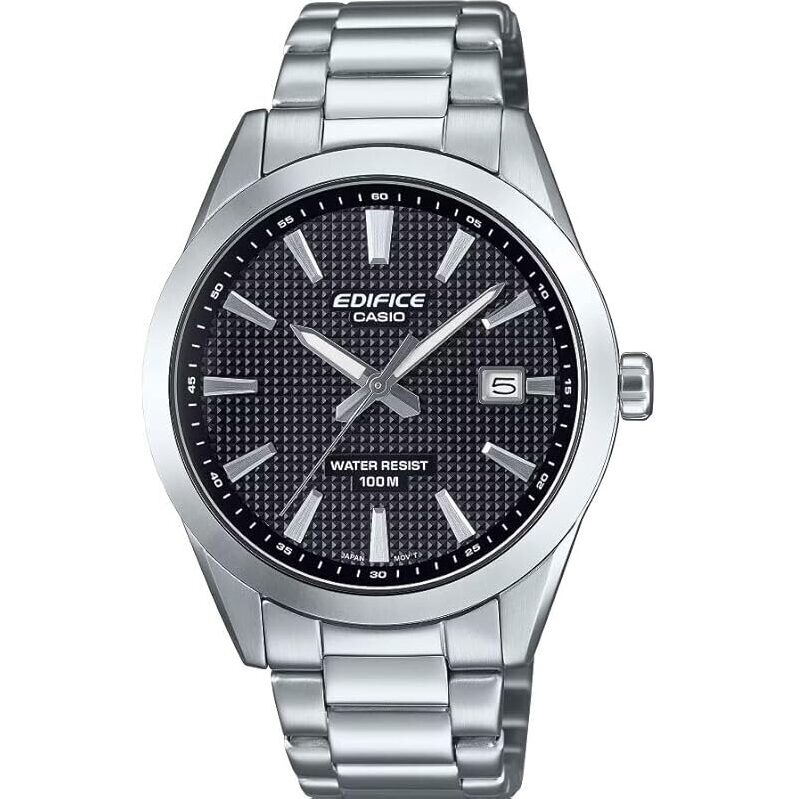 Casio Edifice EFV160D Stainless Steel Watch - Ideal for Car Enthusiasts