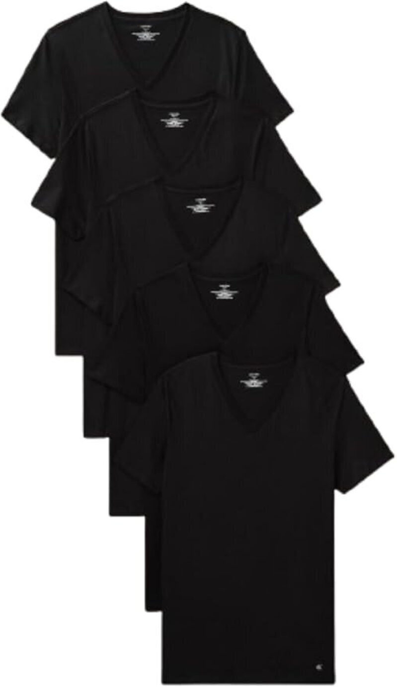 Affordable Calvin Klein V-Neck T-Shirts Set - Comfortable & Versatile