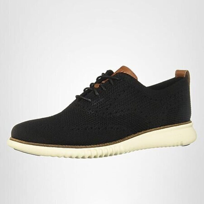 Cole Haan Men's 2.Zerogrand Lightweight Stitchlite Oxford Shoes (Black/Ivory) - Stylish and Comfortable