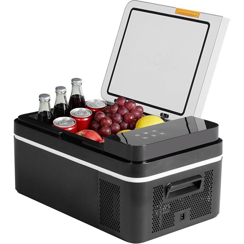 OLIXIS 21QT Portable Car Refrigerator - Smart Bluetooth Control & Powerful Cooling