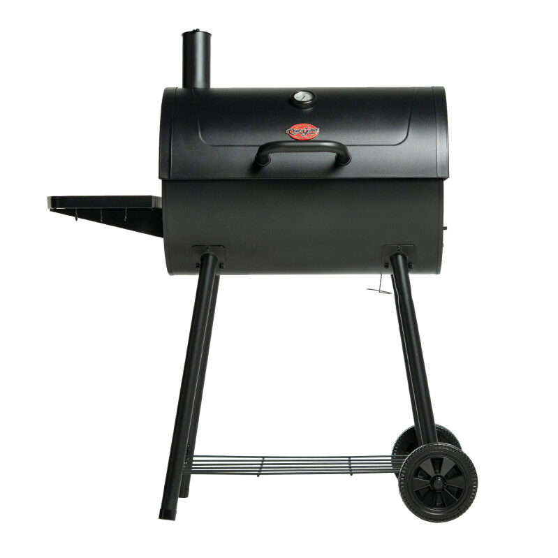 Char-Griller Barrel Pro Charcoal Barrel Grill - Premium Outdoor Cooking