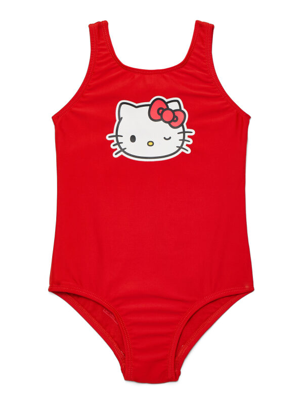 Hello Kitty Toddler Girl One-Piece Swimsuit