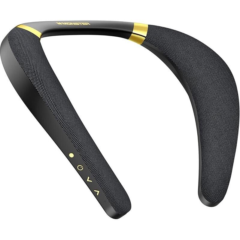 Monster Boomerang Bluetooth Wireless Neck Speaker - Perfect Sound Quality