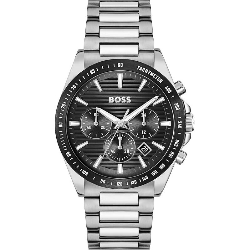 BOSS Men's Stainless Steel Bracelet 5B Modern Strike Watch - Bold Summer Style