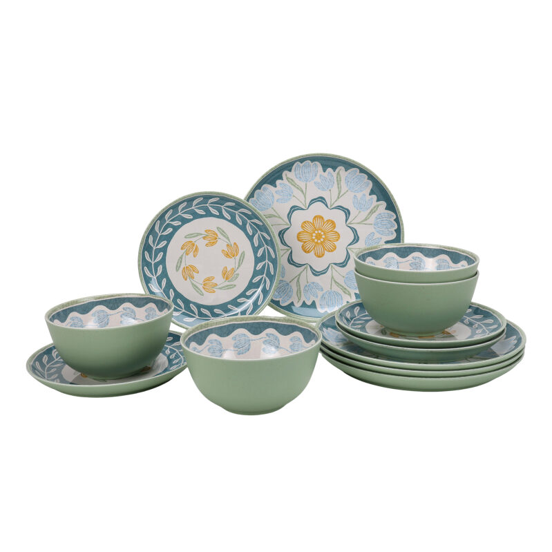 Elevate Your Table Setting with Better Homes & Gardens 12-Piece Dinnerware Set