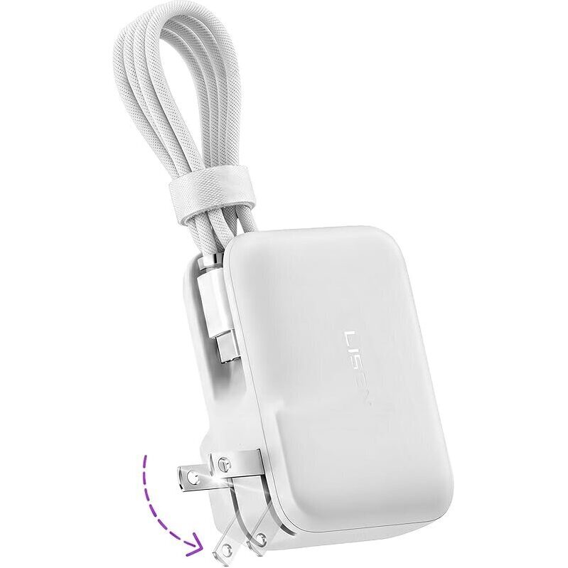 LISEN 3-in-1 7000mAh 35W Power Bank - Ideal for Travel