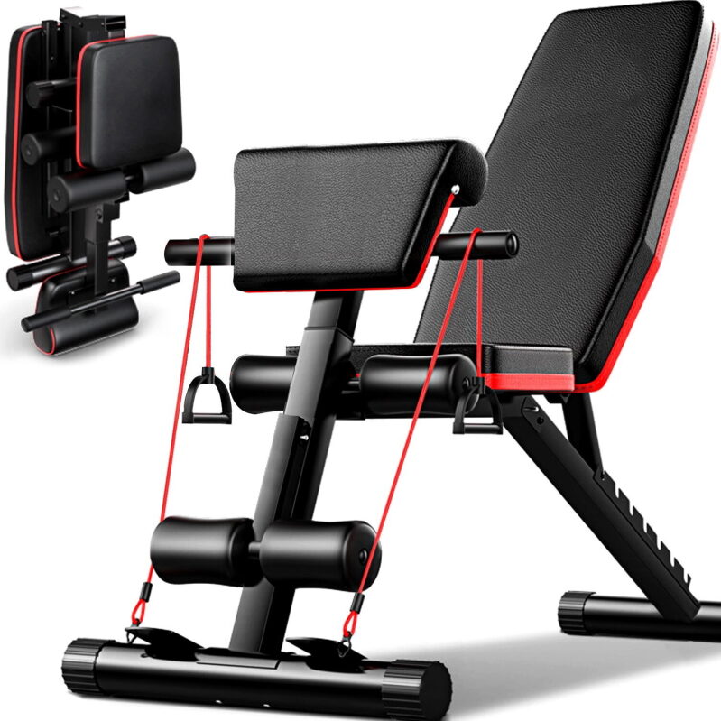 Camkey 7 Positions Foldable Workout Olympic Weight Bench