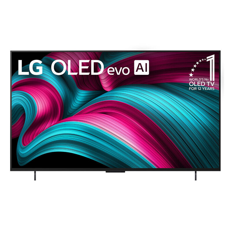 LG 42-in C5 Series 4K UHD OLED evo AI Smart webOS 25 TV