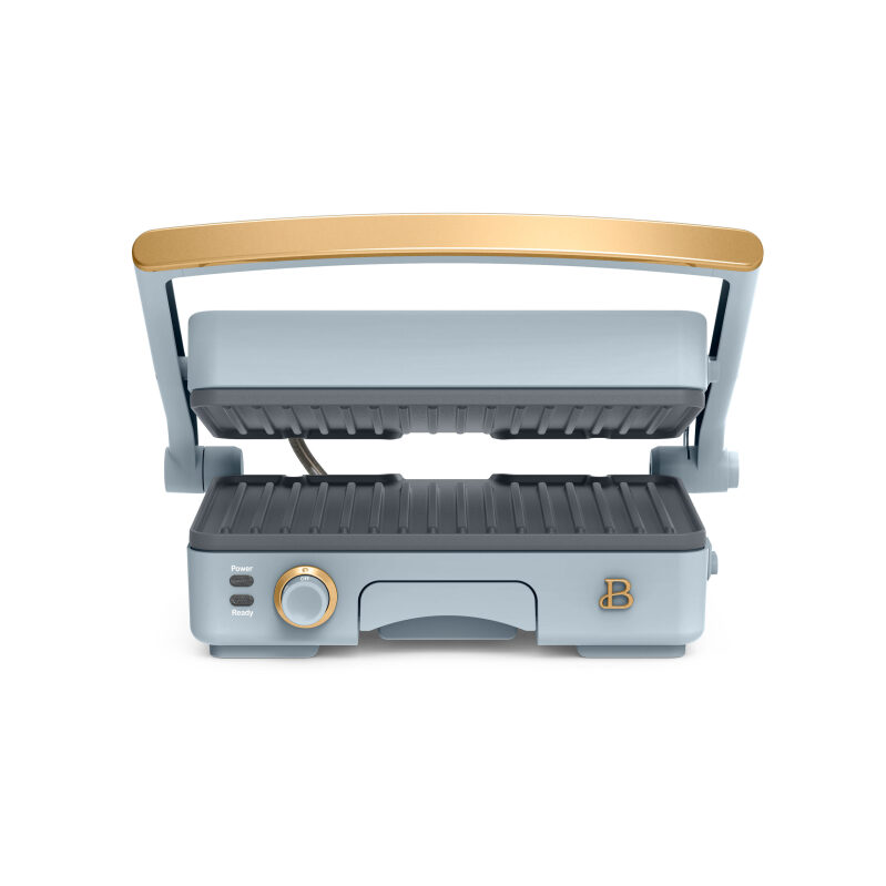 Versatile 2-in-1 Panini Press & Grill with Detachable Plates - Perfect for Home Cooking