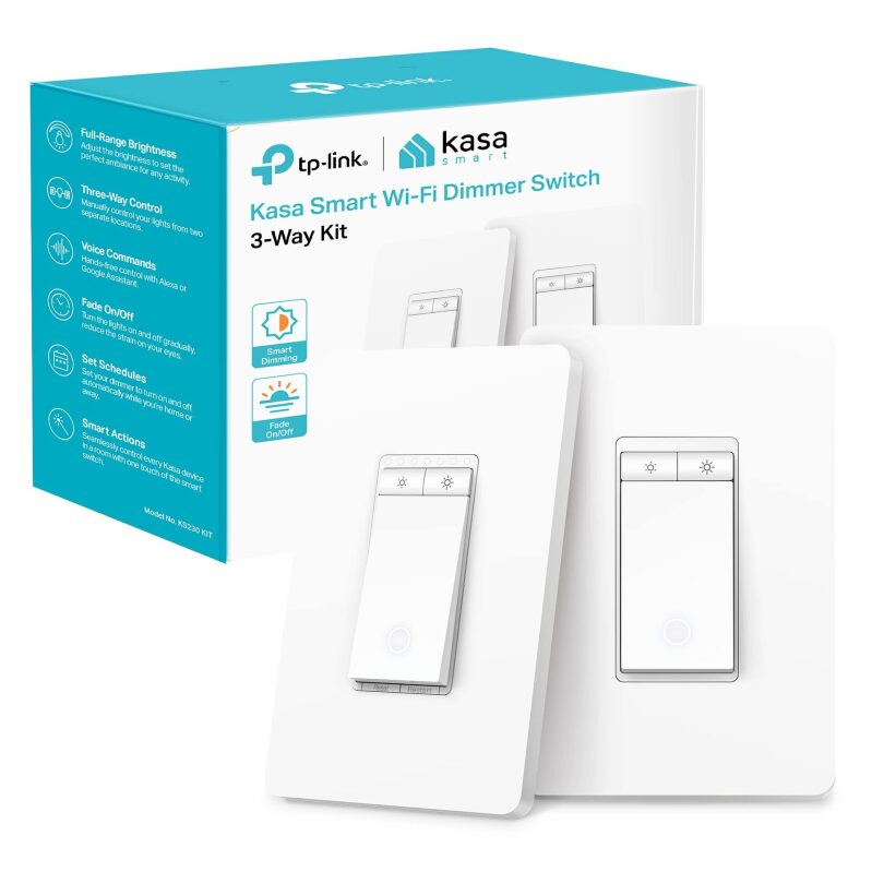 Kasa Smart 3 Way Dimmer Switch Kit - KS230 KIT v2