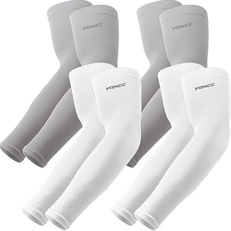 Driving Essentials: 4-Pack Cooling Sun Protection Arm Sleeves