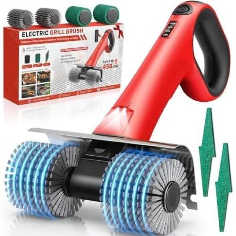 Electric Grill Brush for Outdoor Grill - 66% Discounted