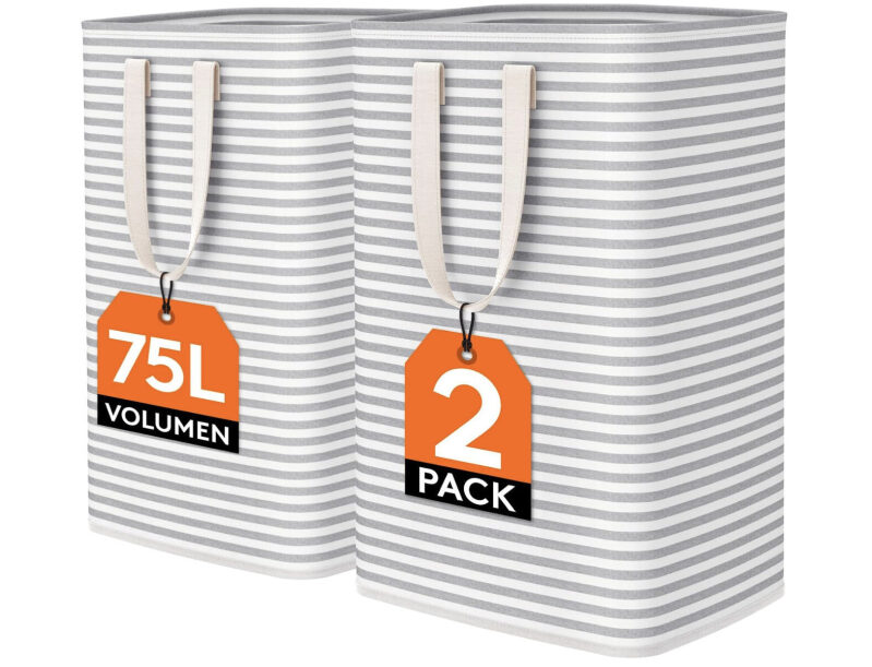 75L Large Capacity Laundry Hampers - Prime Exclusive Deal!