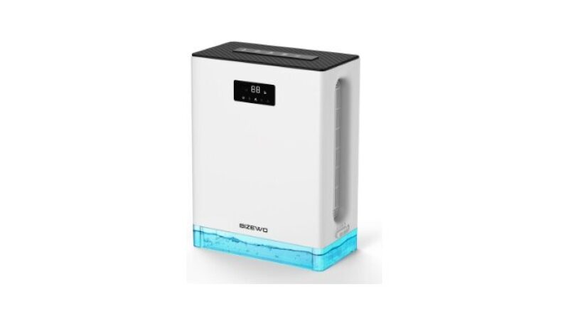 BIZEWO Dehumidifier for Home - Ideal for Bathrooms and Basements