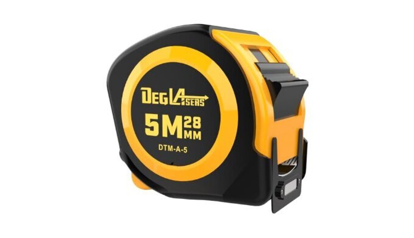 High Precision DEGLASERS Magnetic Tape Measure - 16FT